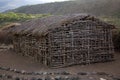 Masai village 002 Royalty Free Stock Photo