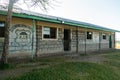 Masai village Kenya.: school in the village of Masai. Education, educational institution for poor African children in