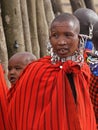 Masai Woman and Baby