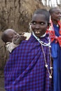 Masai Woman and Baby
