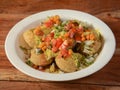 Masala puri is a famous midday snack in india