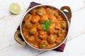 Masala Soya Chunk Curry, Vegan curry Delhi India