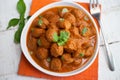 Masala Soya Chunk Curry, Vegan curry India