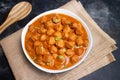 Masala Soya Chunk Curry, Vegan curry India