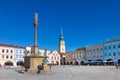 Masaryk square, Novy Jicin town, Moravia, Czech republic