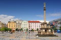 Masaryk Square, one of the main attractions of the city Ostrava. Named after the first President of the independent Czechoslovakia