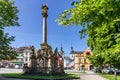 Masaryk square, Zamberk town, East Bohemia, Czech republic Royalty Free Stock Photo