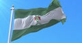 Masaya Flag, Nicaragua. Loop