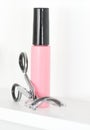 Mascara and eyelash curler Royalty Free Stock Photo