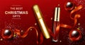 Mascara and lip gloss christmas cosmetics gifts