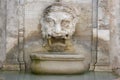 Mascherone fountain, Spoleto Royalty Free Stock Photo