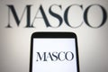 Masco Corporation logo Royalty Free Stock Photo