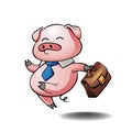 Mascot Business Pig