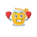 Mascot character style of Sporty Boxing honey