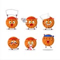 Mascot design style of basketball character as an attractive supporter Royalty Free Stock Photo