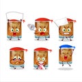 Mascot design style of whiskey character as an attractive supporter