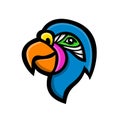 Parrot Head Mascot Royalty Free Stock Photo