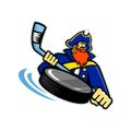 Swashbuckler Ice Hockey Sports Mascot