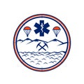 Land Sea Air Rescue Icon Royalty Free Stock Photo