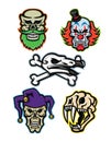 Skulls and Bones Mascot Collection