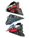 Vintage Steam Locomotive Mascot Collection