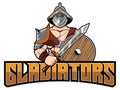 Gladiator Mascot Symbol