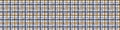 Masculine check kid seamless border pattern. Classic retro criss cross design for digital masking tape edging