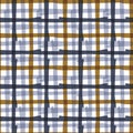 Masculine check seamless pattern. Classic retro geo plaid grid for digital scrapbook paper and repeatable men gift wrap