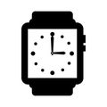 masculine hand watch icon