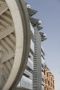 Masdar city facade details Royalty Free Stock Photo