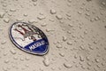 Maserati badge Royalty Free Stock Photo