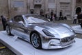 Maserati GranTurismo Folgore, experimental electric super sports car in aluminium