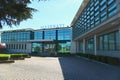 Maserati italian motor company plant exterior view Turin Italy