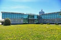 Maserati italian motor company plant exterior view Turin Italy