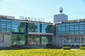 Maserati italian motor company plant exterior view Turin Italy