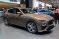 Maserati Levante Trofeo Launch Edition car at the 89th Geneva International Motor Show. Geneva, Switzerland - March 6, 2019