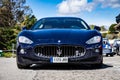 Maserati in montjuic spirit Barcelona circuit car show