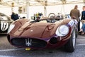 Maserati 300 S in montjuic spirit Barcelona circuit car show