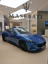 Maserati Sports Car in Bangkok Showroom Royalty Free Stock Photo