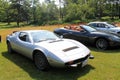 Maserati sports cars in a row Royalty Free Stock Photo