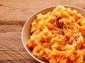 Mashed blend of cooked carrots and potato Royalty Free Stock Photo
