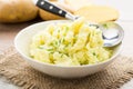 Mashed potatoes Royalty Free Stock Photo