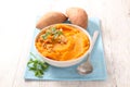 Mashed sweet potato Royalty Free Stock Photo