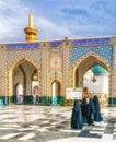 Around the Shrine complex. Haram e Razavi. Mashhad. Iran.