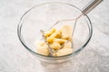 Mashed bananas Royalty Free Stock Photo