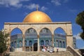 Masjid Aksa Mosque is located in the city of Jerusalem. Royalty Free Stock Photo