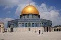 Masjid Aksa Mosque is located in the city of Jerusalem. Royalty Free Stock Photo