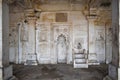Masjid Interior - Place of Imam Leader built by Sher Shah Suri ruler of Delhi at Raisen Fort, Madhya Pradesh