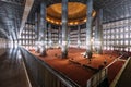 Masjid Istiqlal Interior with prayers in Indonesia is the largest mosque in Southeast AsiaÃ Â¹Æ