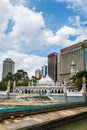 Masjid Jamek mosque at River of Life along Klang River in Kuala Lumpur, Malaysia Royalty Free Stock Photo